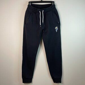 Unisex OG Black GOAT Fleece Joggers Size Small